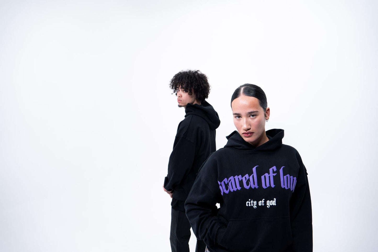 "SCARED OF LOVE" BLACK