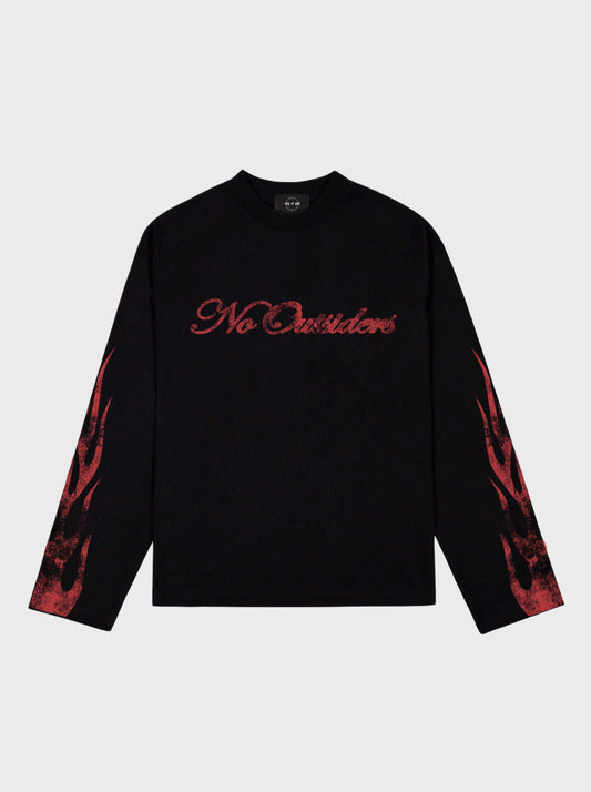 NO OUTSIDERS LONGSLEEVE